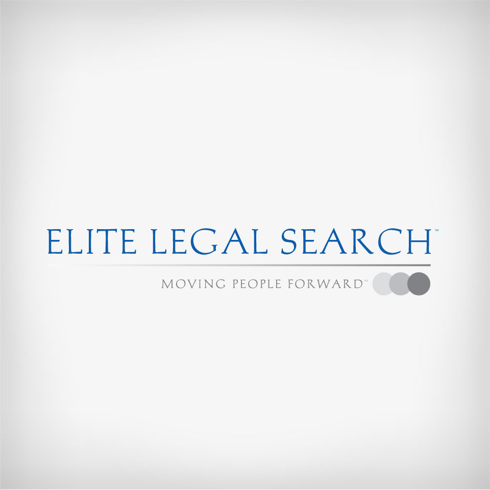 A conservative business logo and slogan, 'Moving People Forward' created for a legal staffing agency targeting law firms and corporate clients in the Legal Industry.